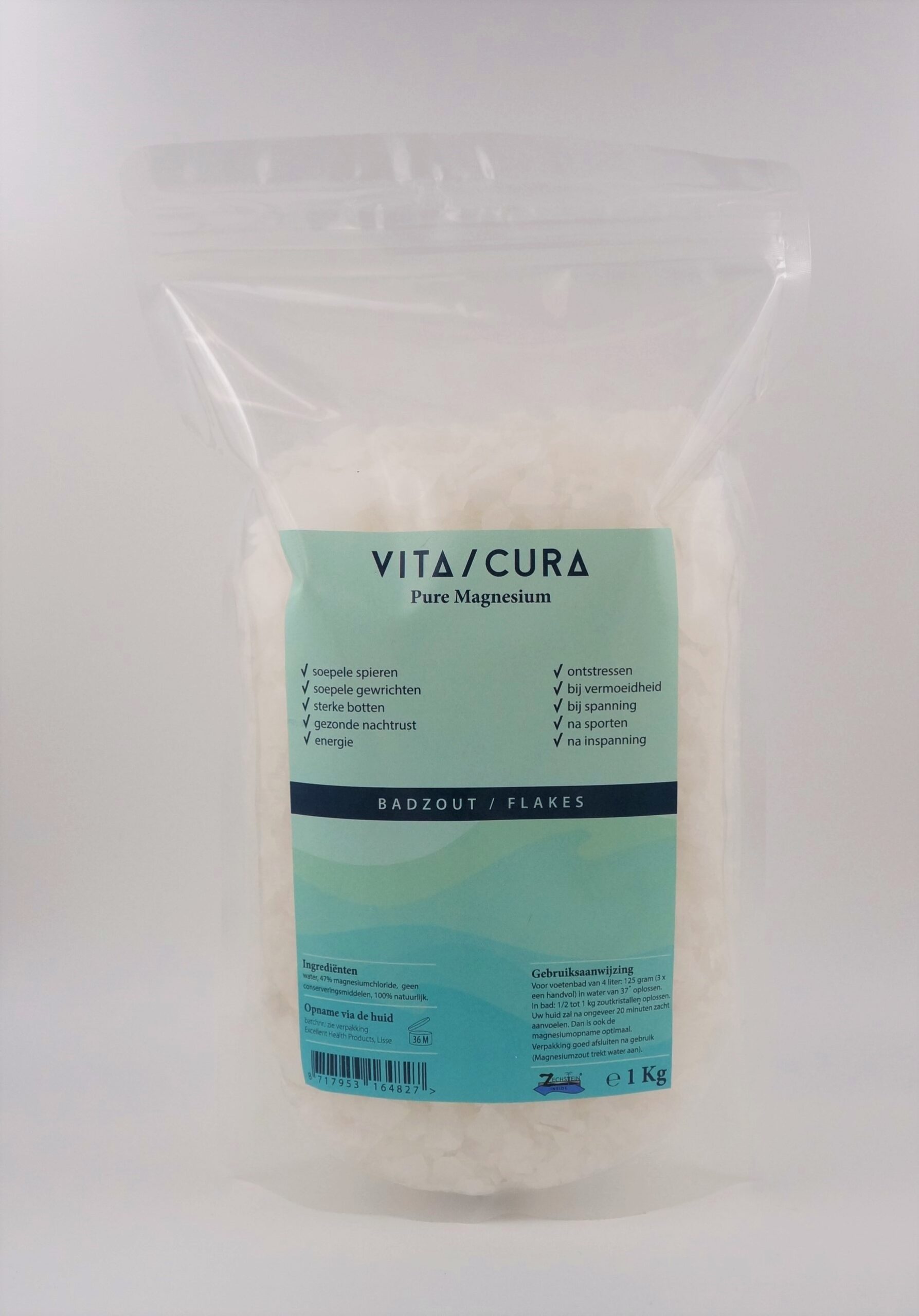 compenseren ontwikkelen ga verder Magnesium zout/flakes 1kg - Vitacura