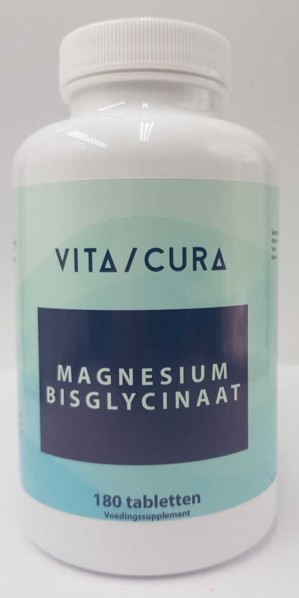 Magnesium Bisglycinaat 180 Tabletten Vitacura 5203