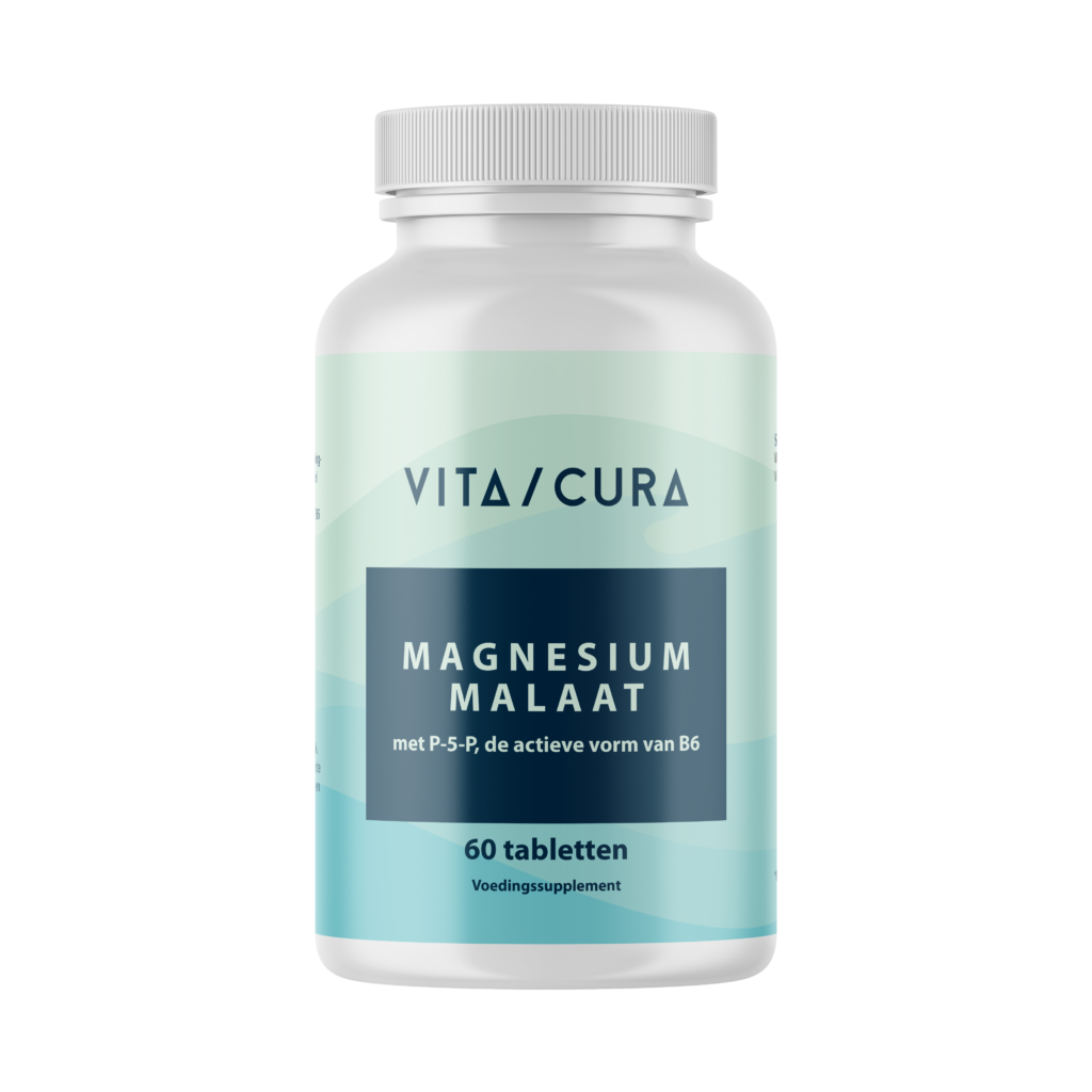 Magnesium Malaat B6 60 Tabletten Vitacura 4965